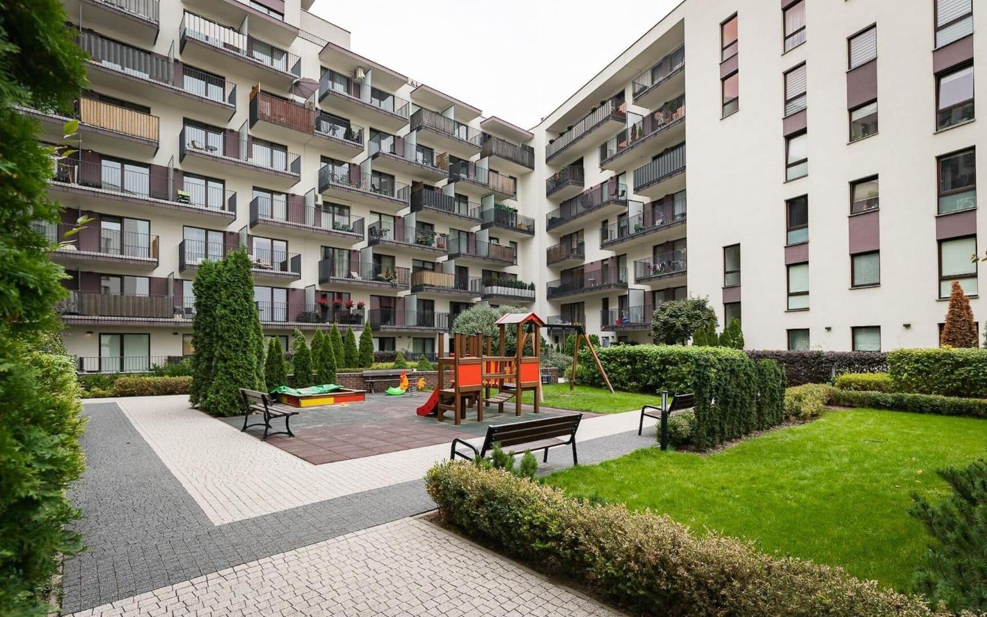 Rent like home - Burakowska 16 II Warszawa Exteriör bild